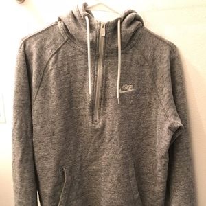 Nike half zip hoodie